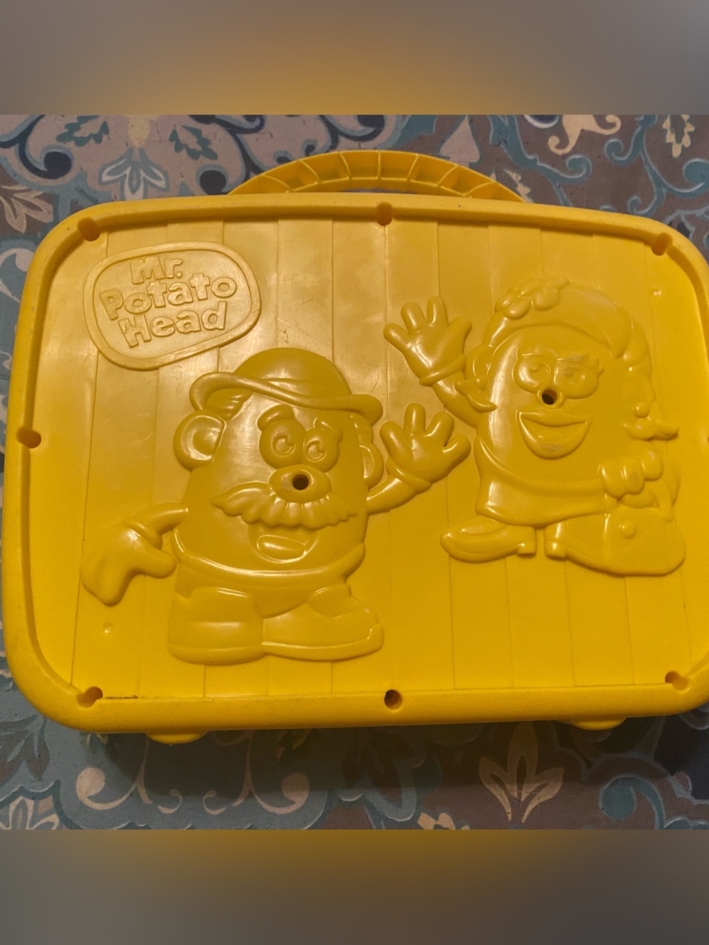 Mr. Potato Head Yellow Carry Case